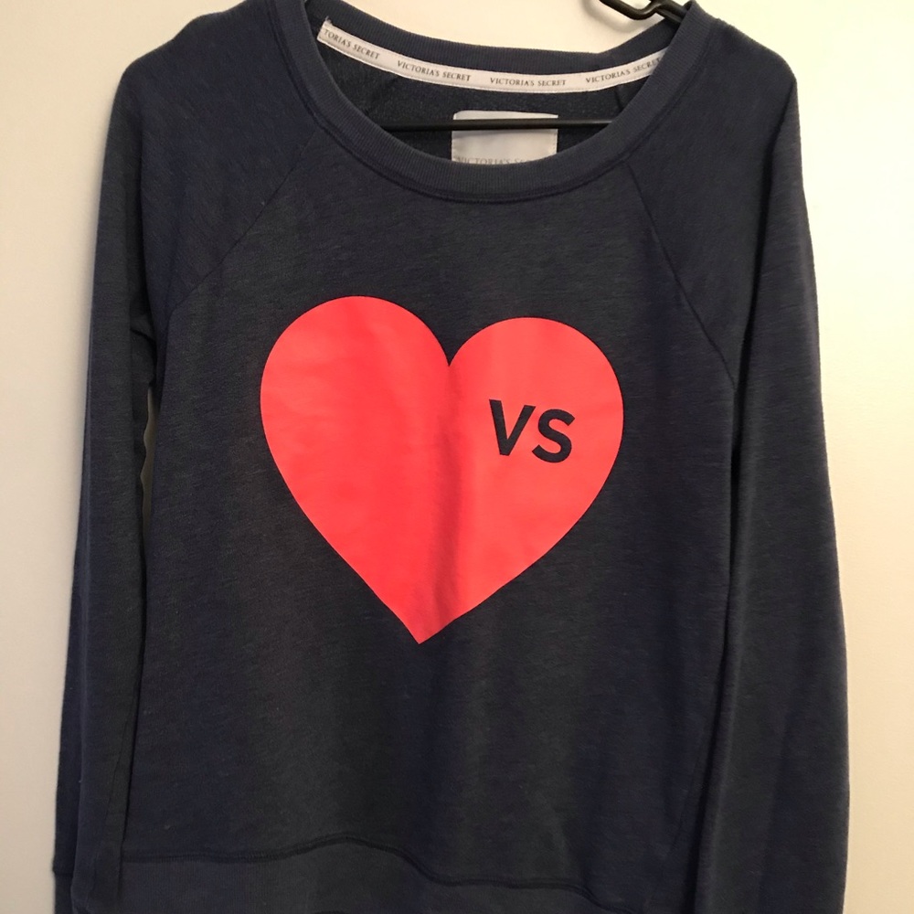 Vs navy blue sweatshirt/ shirt